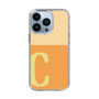 Slim Protection Case［ Original - initial two tone - C orange ］