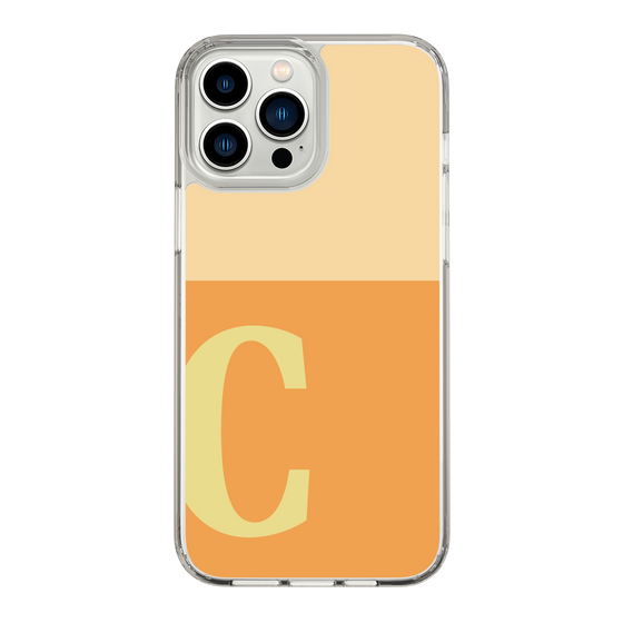 Slim Protection Case［ Original - initial two tone - C orange ］