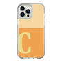 Slim Protection Case［ Original - initial two tone - C orange ］