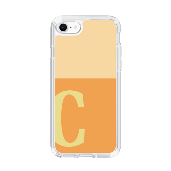 Slim Protection Case［ Original - initial two tone - C orange ］