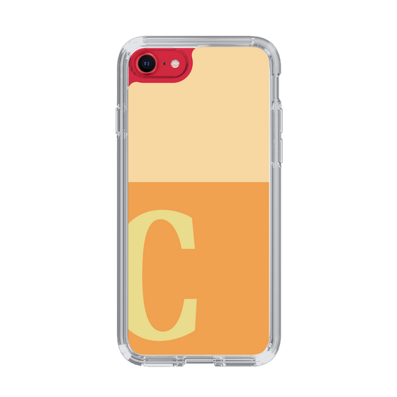 Slim Protection Case［ Original - initial two tone - C orange ］