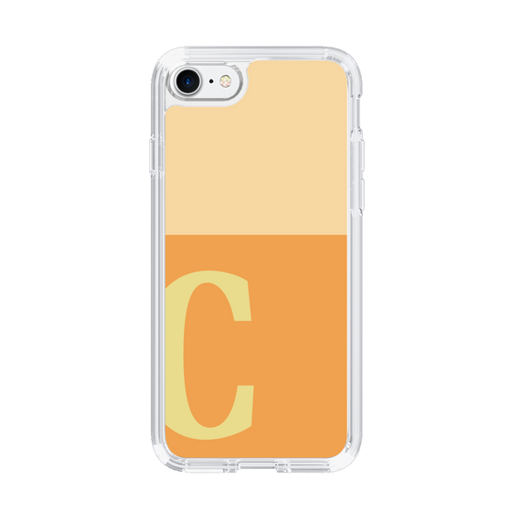 Slim Protection Case［ Original - initial two tone - C orange ］