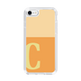 Slim Protection Case［ Original - initial two tone - C orange ］