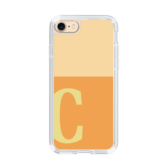 Slim Protection Case［ Original - initial two tone - C orange ］