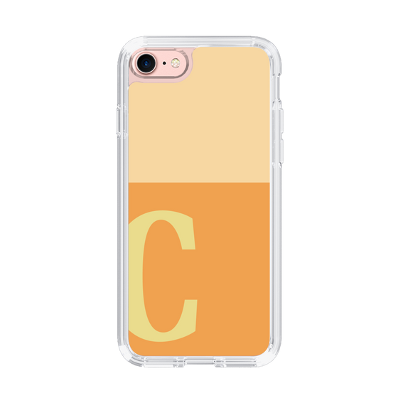 Slim Protection Case［ Original - initial two tone - C orange ］