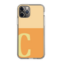 Slim Protection Case［ Original - initial two tone - C orange ］