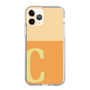 Slim Protection Case［ Original - initial two tone - C orange ］
