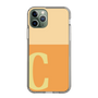 Slim Protection Case［ Original - initial two tone - C orange ］