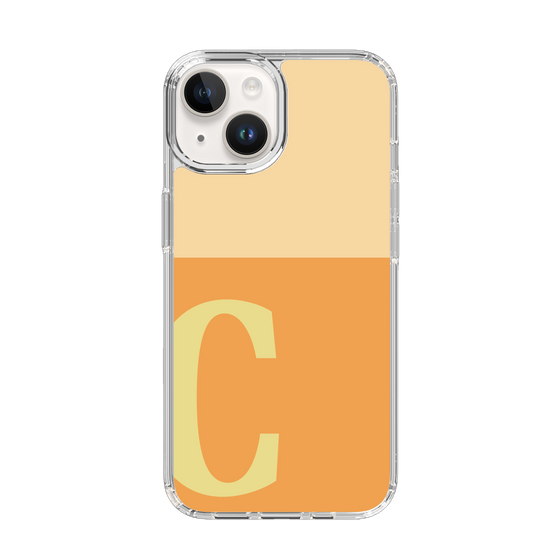 Slim Protection Case［ Original - initial two tone - C orange ］