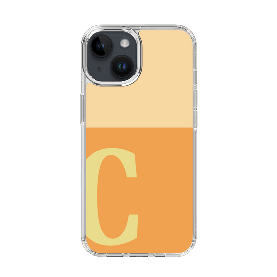 Slim Protection Case［ Original - initial two tone - C orange ］
