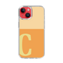 Slim Protection Case［ Original - initial two tone - C orange ］