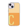 Slim Protection Case［ Original - initial two tone - C orange ］