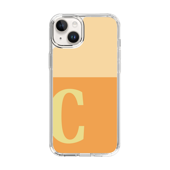 Slim Protection Case［ Original - initial two tone - C orange ］