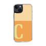 Slim Protection Case［ Original - initial two tone - C orange ］