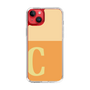 Slim Protection Case［ Original - initial two tone - C orange ］