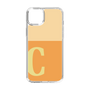 Slim Protection Case［ Original - initial two tone - C orange ］