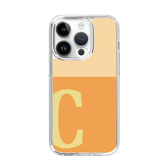 Slim Protection Case［ Original - initial two tone - C orange ］
