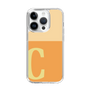 Slim Protection Case［ Original - initial two tone - C orange ］