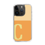 Slim Protection Case［ Original - initial two tone - C orange ］