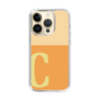 Slim Protection Case［ Original - initial two tone - C orange ］