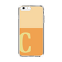 Slim Protection Case［ Original - initial two tone - C orange ］