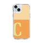 Slim Protection Case［ Original - initial two tone - C orange ］