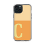 Slim Protection Case［ Original - initial two tone - C orange ］
