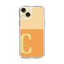Slim Protection Case［ Original - initial two tone - C orange ］