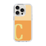 Slim Protection Case［ Original - initial two tone - C orange ］