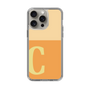 Slim Protection Case［ Original - initial two tone - C orange ］