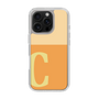 Slim Protection Case［ オリジナル - initial two tone - C orange ］
