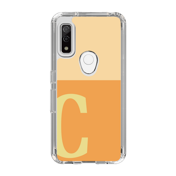 Slim Protection Case［ Original - initial two tone - C orange ］