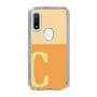 Slim Protection Case［ Original - initial two tone - C orange ］