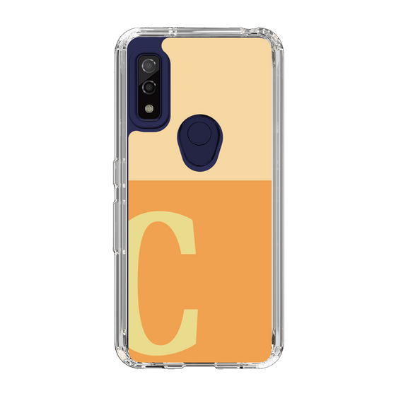 Slim Protection Case［ Original - initial two tone - C orange ］