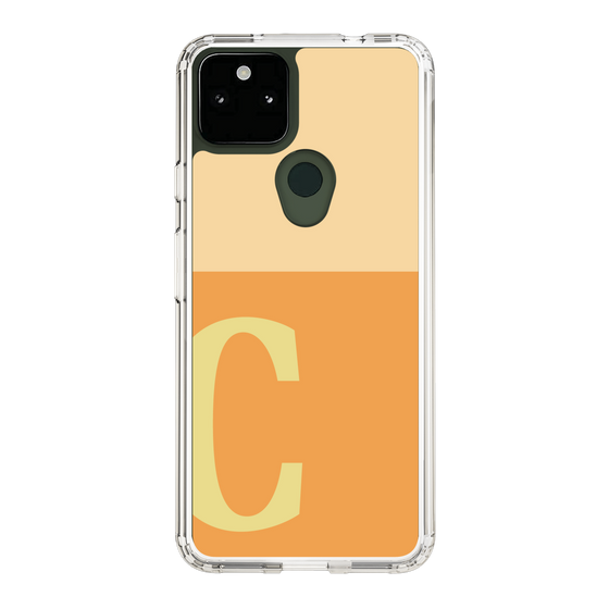 Slim Protection Case［ Original - initial two tone - C orange ］