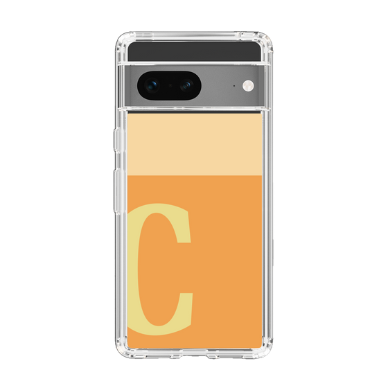 Slim Protection Case［ Original - initial two tone - C orange ］