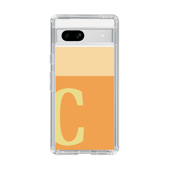 Slim Protection Case［ Original - initial two tone - C orange ］