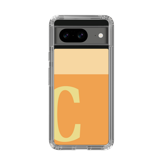 Slim Protection Case［ Original - initial two tone - C orange ］
