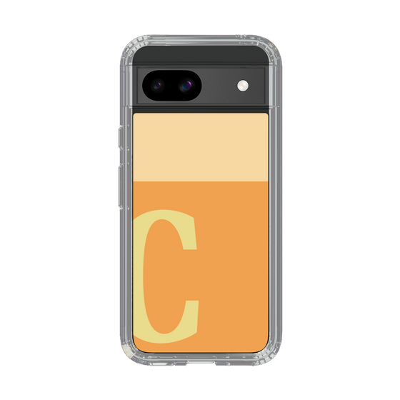 Slim Protection Case［ Original - initial two tone - C orange ］