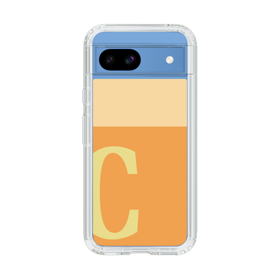 Slim Protection Case［ Original - initial two tone - C orange ］