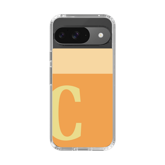 Slim Protection Case［ Original - initial two tone - C orange ］