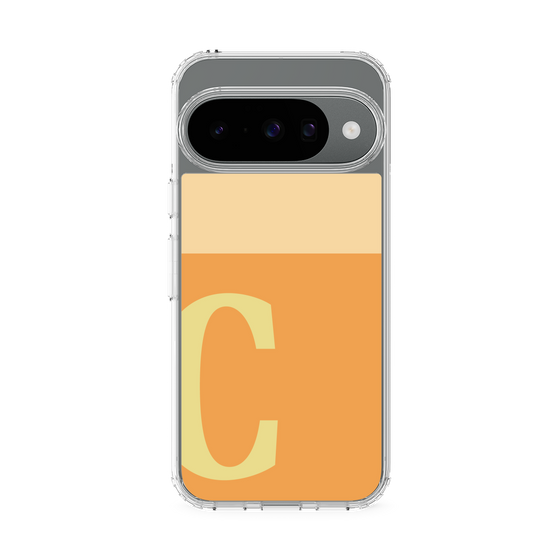 Slim Protection Case［ Original - initial two tone - C orange ］