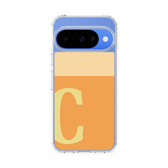 Slim Protection Case［ Original - initial two tone - C orange ］