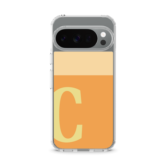 Slim Protection Case［ Original - initial two tone - C orange ］