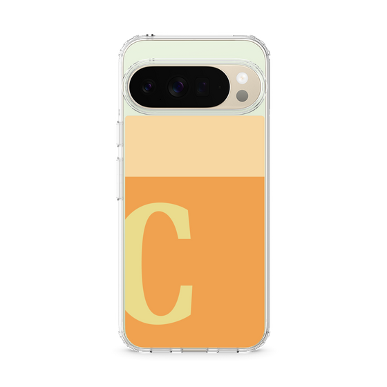Slim Protection Case［ Original - initial two tone - C orange ］