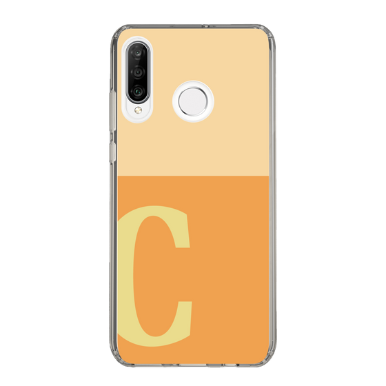 Slim Protection Case［ Original - initial two tone - C orange ］
