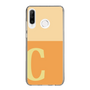 Slim Protection Case［ Original - initial two tone - C orange ］