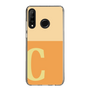 Slim Protection Case［ Original - initial two tone - C orange ］