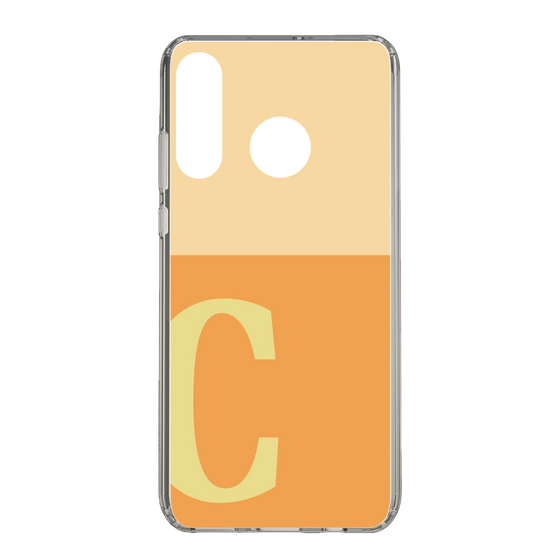 Slim Protection Case［ Original - initial two tone - C orange ］