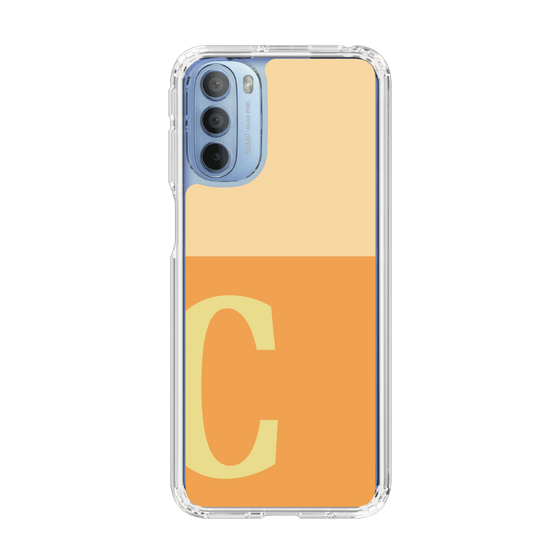 Slim Protection Case［ Original - initial two tone - C orange ］